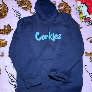 Men's Navy Blue Logo Hoodie